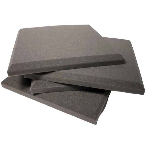 Espuma Acústica Estúdio Gravação Kit C/ 50 Placas 50cm X 50cm