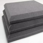 Espuma Acústica Kit C/ 10 Pçs 50cm X 50cm X 2cm Antichamas