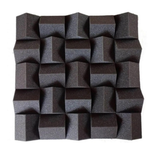 Espuma Acústica Para Estúdio Difusor Acústico Alpha 60mm