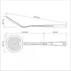 Espumadeira Cabo Castanho - Polywood