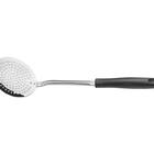 Espumadeira Easy Preto Lamina De Aco Inox E Cabo De Polipropi