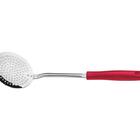 Espumadeira Easy Vermelho Lamina De Aco Inox E Cabo De Polipr