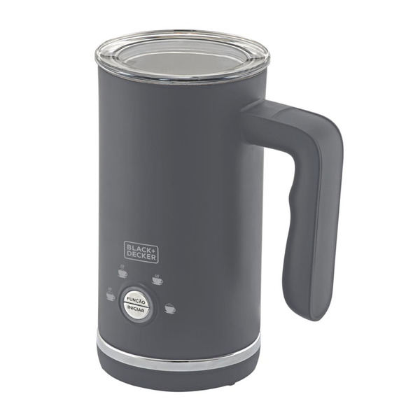 Espumador De Leite 600w 300ml Com 4 Funções Gourmand Gris Bla
