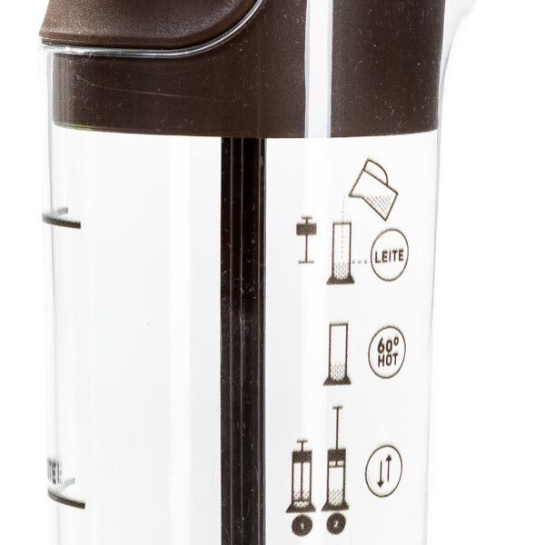 Espumador De Leite Pressca Marrom Café