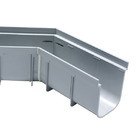 ESQUADRO 45º CALHA PISO NORMAL PVC DIAMETRO 130,00 MM ALTURA 88,50 MM TIGRE