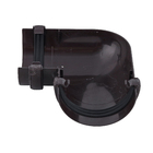 Esquadro de PVC Classic Tubular Aberta com Ângulo 90° Marrom Odem