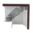 Esquadro Externo Alumínio Marrom BelhaCalha