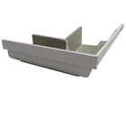 Esquadro Externo Calha Moldura 28 Branco Calha Forte