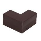 Esquadro Interno Alumínio Marrom BellaCalha