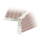 Esquadro Interno Calha Moldura 28 Branco Calha Forte