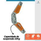 Esquadro Magnético Ajustável 22kg - Starfer