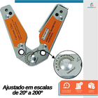 Esquadro Magnético Ajustável 22kg - Starfer