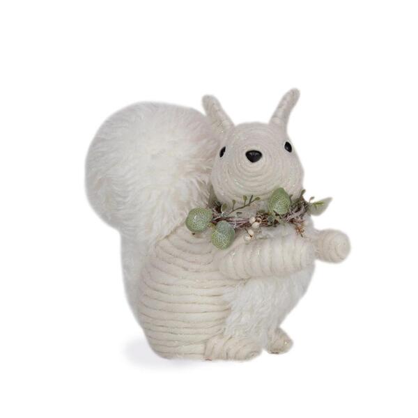 Esquilo C/arranjo Pescoco Beg/mrr/vrd 29x32x16 1023792