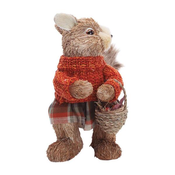 Esquilo Decorativo Com Cesto Mrr/lja 24x24x14 1102602