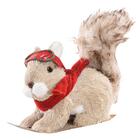 Esquilo Decorativo Ski Cachecol Vrm/beg 20x10x27 1108485