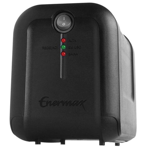 Estabilizador Enermax Exs Is 450va Bivolt 21.04.050p Preto