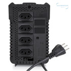 Estabilizador Revolution 300va Entrada 115v De 4 Tomadas