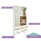 Estação De Autocuidado Montessoriano Com Espelho Casatema Mad