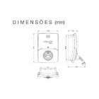 Estação De Recarga Carros Elétricos 7,4kw Sem Ihm Weg Wemob