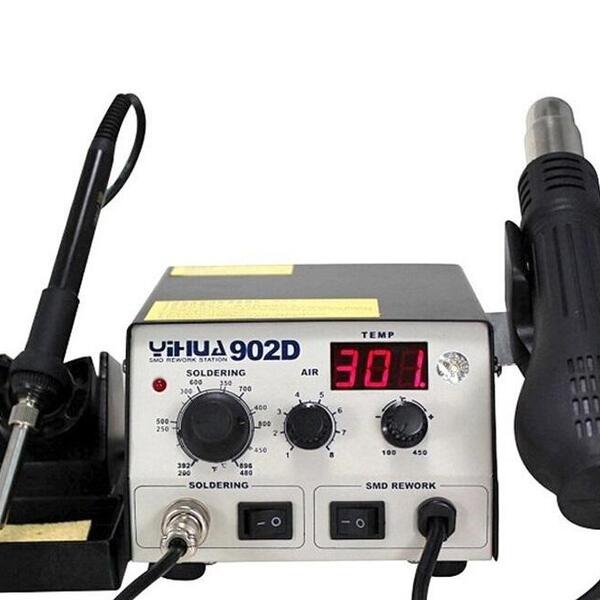 Estação De Retrabalho Digital 2 Em 1 Profissional Yihua 902d