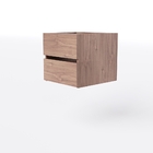 Estação De Trabalho 10 Lugares 600x120 Com 2 Gavetas Freijó C