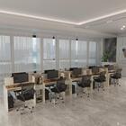 Estação De Trabalho 10 Lugares Smart Office 10 Mesas 8 Armári