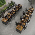 Estação De Trabalho 16 Lugares Office Smart 16 Mesas 12 Armár