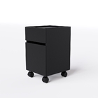 Estação De Trabalho 4 Lugares 300x120 Com Gaveteiro De 2 Gave