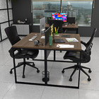 Estação De Trabalho Escritório 2 Lugares Industrial Netmobil