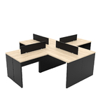 Estação De Trabalho Ilha De Canto 140x60 Escritório Netmobil