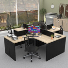 Estação De Trabalho Ilha De Canto 140x60 Escritório Netmobil