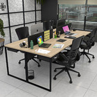 Estação De Trabalho Mesa Industrial 4 Lugares C Gav Netmobil