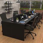 Estação De Trabalho Mesa Plataforma Escritório 1200x600 6 Lug