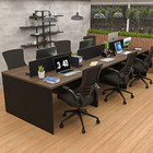 Estação De Trabalho Mesa Plataforma Escritório 1200x600 6 Lug