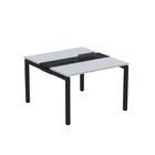 Estação De Trabalho Mesa Plataforma Escritório Dupla Para 2 P