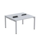 Estação De Trabalho Mesa Plataforma Escritório Dupla Para 2 P