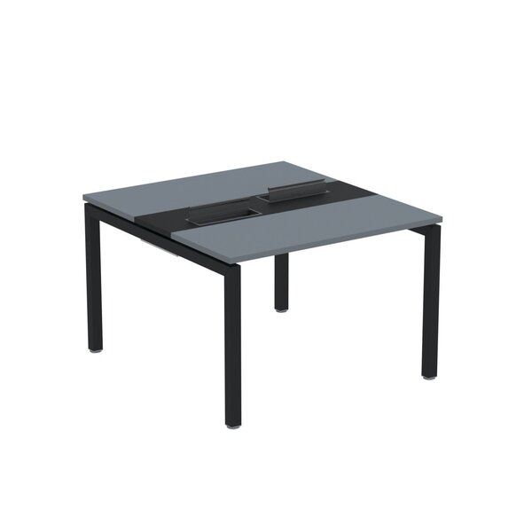 Estação De Trabalho Mesa Plataforma Escritório Dupla Para 2 P