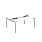 Estação De Trabalho Mesa Plataforma Escritório Dupla Para 2 P