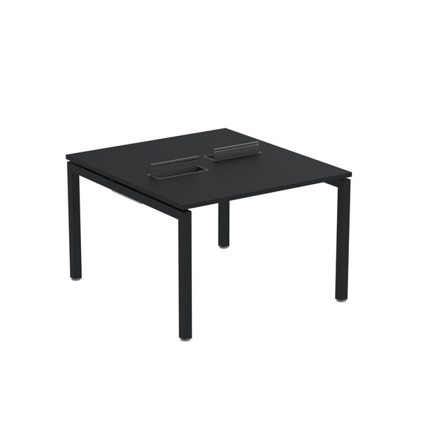 Estação De Trabalho Mesa Plataforma Escritório Dupla Para 2 P