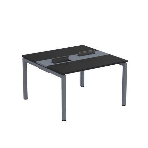 Estação De Trabalho Mesa Plataforma Escritório Dupla Para 2 P