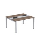 Estação De Trabalho Mesa Plataforma Escritório Dupla Para 2 P