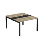 Estação De Trabalho Mesa Plataforma Escritório Dupla Para 2 P