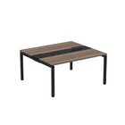 Estação De Trabalho Mesa Plataforma Escritório Dupla Para 2 P