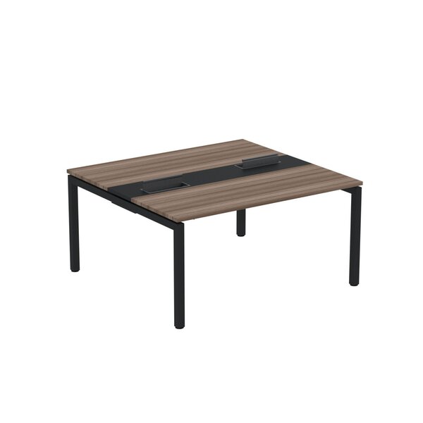 Estação De Trabalho Mesa Plataforma Escritório Dupla Para 2 P