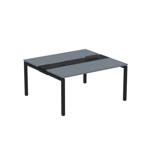 Estação De Trabalho Mesa Plataforma Escritório Dupla Para 2 P