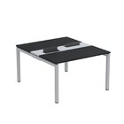 Estação De Trabalho Mesa Plataforma Escritório Dupla Para 2 P