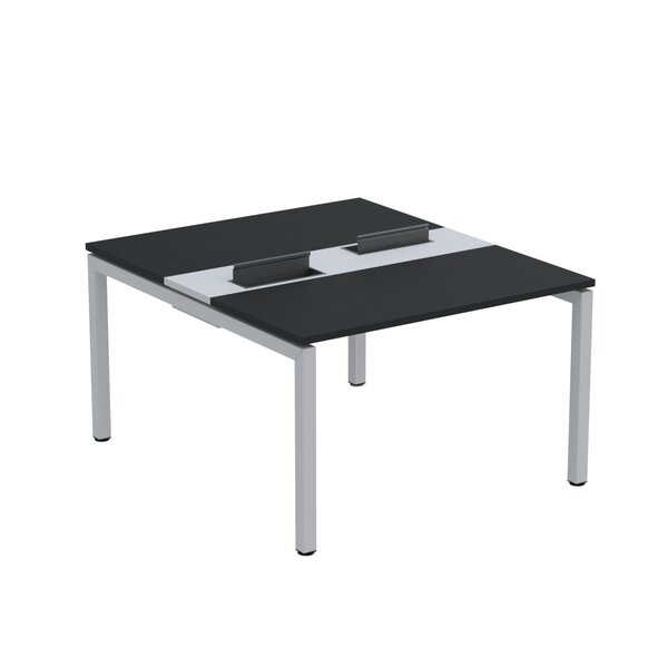 Estação De Trabalho Mesa Plataforma Escritório Dupla Para 2 P