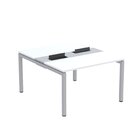 Estação De Trabalho Mesa Plataforma Escritório Dupla Para 2 P