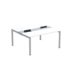 Estação De Trabalho Mesa Plataforma Escritório Dupla Para 2 P