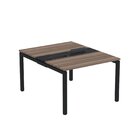 Estação De Trabalho Mesa Plataforma Escritório Dupla Para 2 P